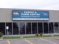 Store front for CDL Carpet & Floor Centre